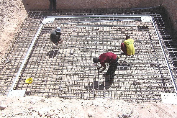 Tower Base Construction